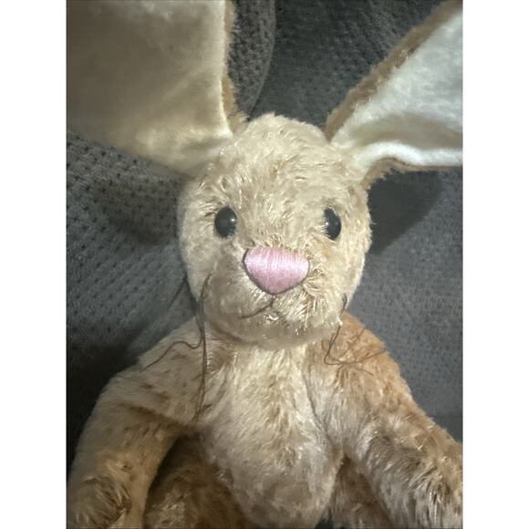 Cottage Collectibles Ganz Artist Sue Coe Rabbit 1999 Handcrafted jointed 23" - Picture 5 of 7